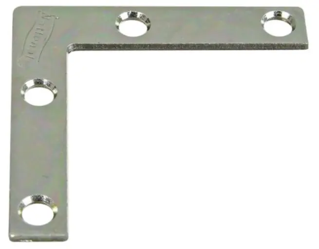 National Flat Corner Iron, 2" x 3/8"