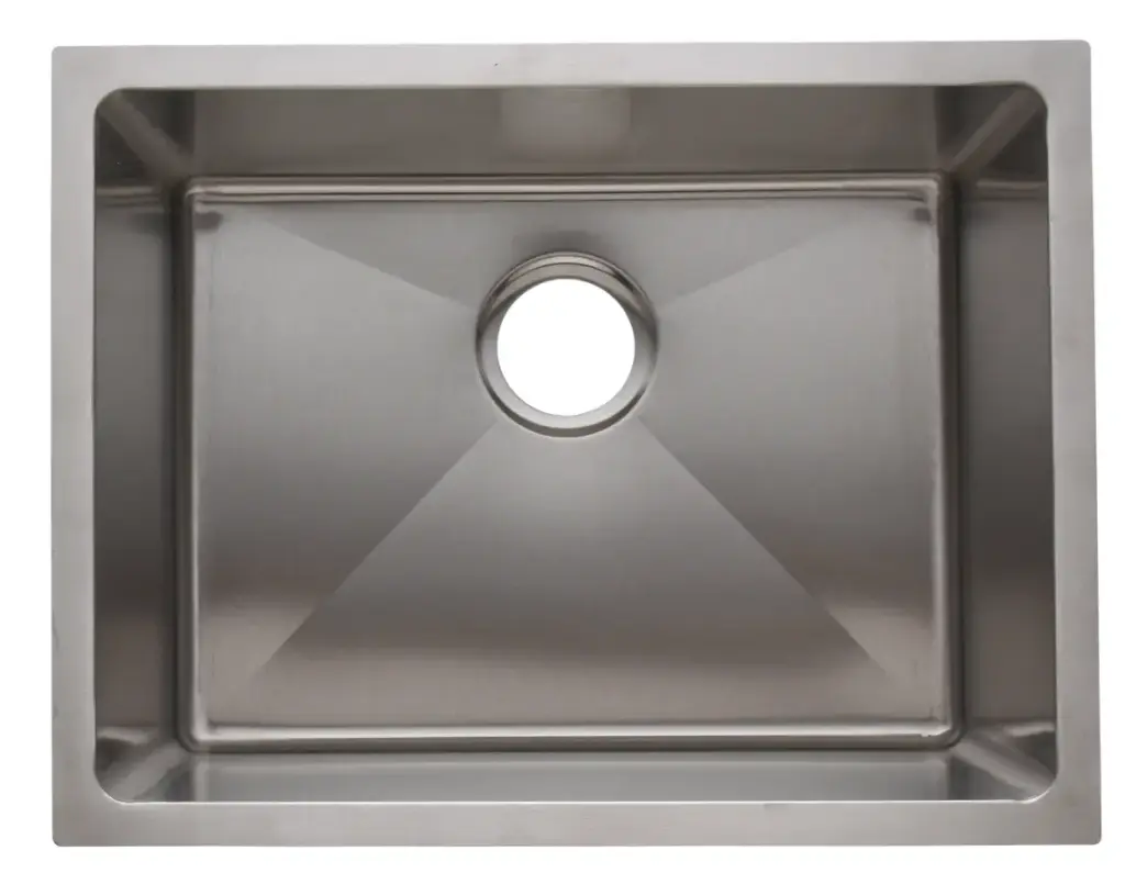 SS UNDERMOUNT SINK RECTANGULAR 22.8" x 17.6" x 9" x 18g - AS 332