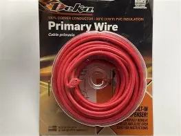 Primary Wire 16GA 28FT RED