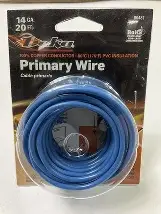 Primary Wire 14GA 20FT BLUE