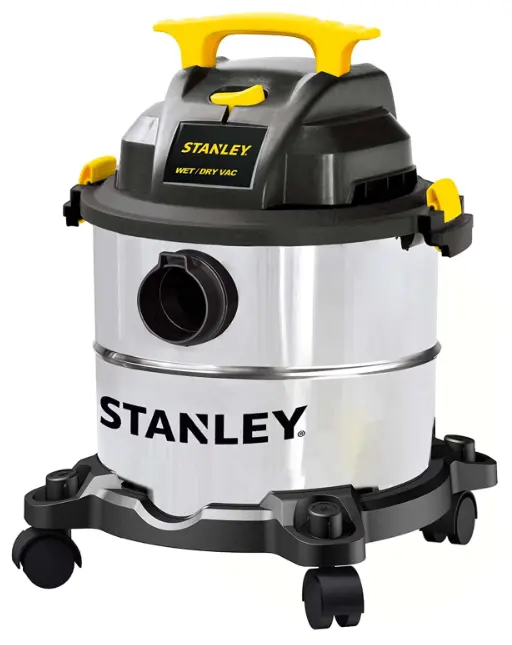STANLEY VACUUM 5-GAL 4-HP WETDRY  SS TANK - SL18115