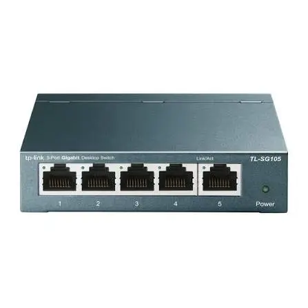 TP-LINK 5 PORT GIGABIT UNMANAGED ETHERNET SWITCH - TL-SG105