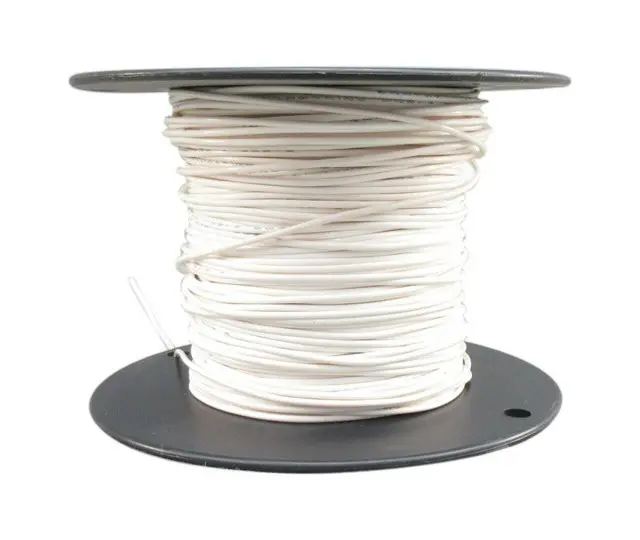 [1021] #10 White THN S/C Cable - FT500