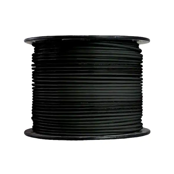 [8075] #12 Black THHN S/C Cable - FT (500'/ROLL)