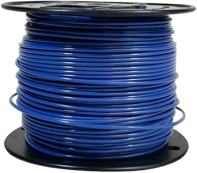 [8071] #12 Blue THHN S/C CABLE - FT (500'/ROLL)