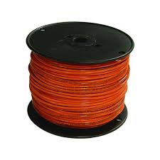 [1018] #16 Orange Wire S/C Cable - ft (500'/Roll)