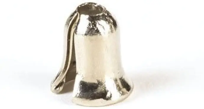 [10029069750869] #6 BRASS BELL CONNECTOR SINGLE HY-KO - KB216YB