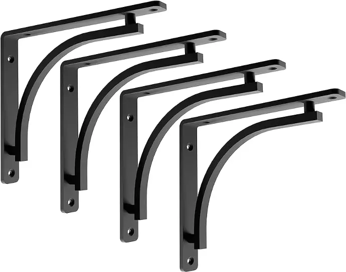 [7453078541129] 08 X 10 SHELF BRACKET BLACK - A145-HCX0810