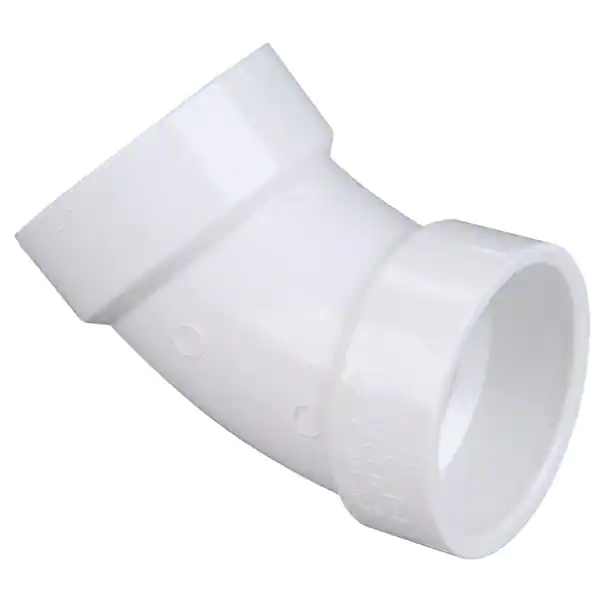 [P300015] 1 1/2" 90 DEGREE PVC DWV ELBOW