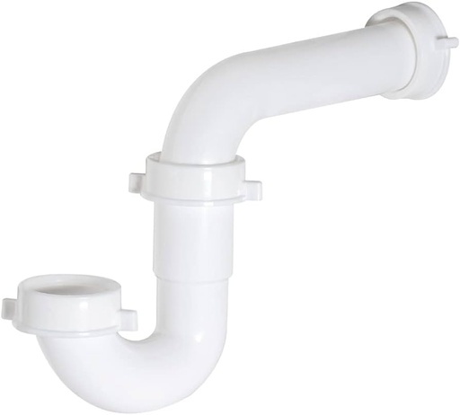 [091712353768] 1 1/2" PVC P-TRAP W/ADAPTER EASTMAND - 35376C  