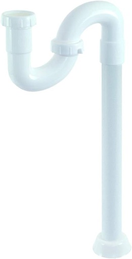 [091712353027] 1 1/2" S PVC P-TRAP EASTMAN - 35302  