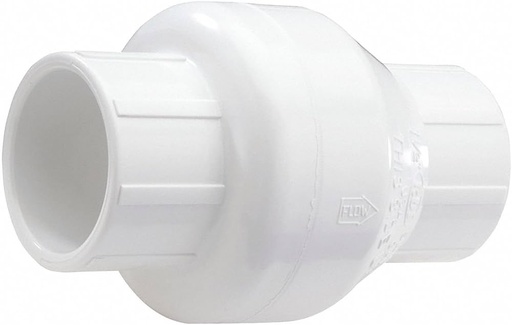 [20455] 1 1/4" PVC CHECK VALVE