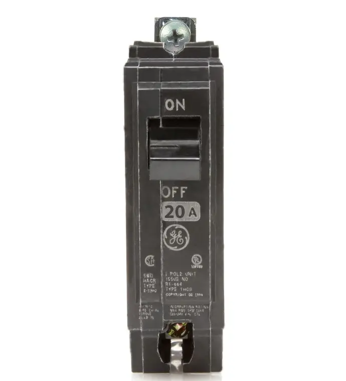 [GETH1120589] 1 X 20 Amp 1" GE Breaker