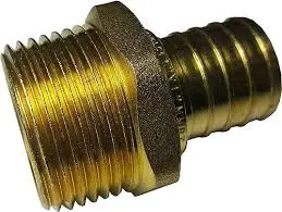 [091712420637] 1" PEX X 1" BRASS MALE ADAPTER - 65129LF