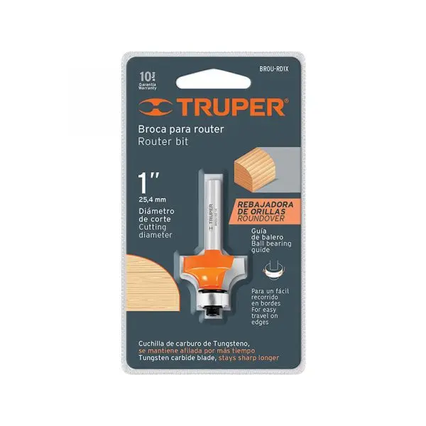 [7501206600627] 1" Router Bit - Truper