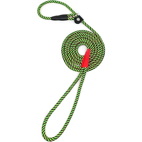 [024764843048] 1" X 4' 1PLY NYLON LEAD NBT GREEN - 1104-GR