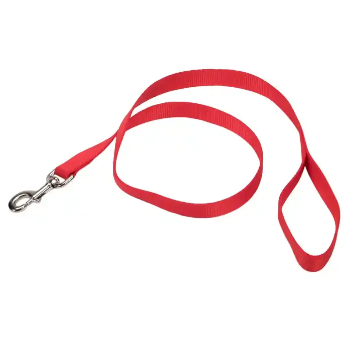 [024764843352] 1" X 6' 1PLY NYLON LEAD NBT RED - 1106-RD