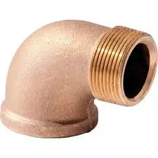 [032888159723] 1-1/2" LF 90 DEGREE BRASS STREET ELBOW - 452-007NL