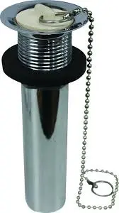 [045734913868] 1-1/4 X 5" LAVATORY PLASTIC PO PLUG W/ CHAIN - 2489749