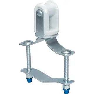 [110021066] 1-1/4" - 3" PIPE MOUNT PORCELAIN KNOB