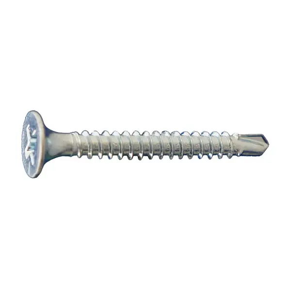 [042928121634] 1-5/8" X #6 PRO-FIT BUGLE SELF DRILL SCREW ZINK 5LB - 0288104