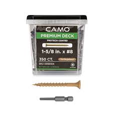 [042928163825] 1-5/8" X #8 CAMO TAN DECK SCREW - BUGLE HR #17 T20 STAR 4/350 - 0356103