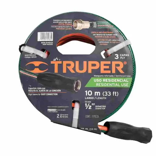 [7501206653364] 1/2" 33' HOSE GUARD TRUPER