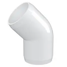 [417005] 1/2" 45 PVC ELBOW 