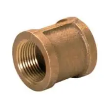 [032888130456] 1/2" FIP BRASS COUPLING - LF6016508089800