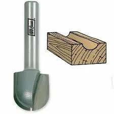 [738226108643] 1/2" CORE BOX ROUTER BIT IVY - 10864