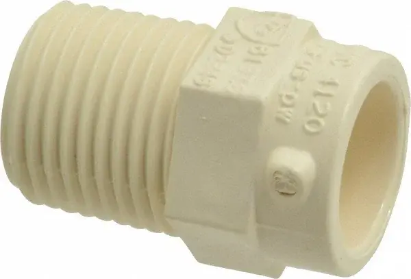 [RCM050] 1/2" CPVC Male Adapter