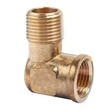 [094913071233] 1/2" FIP X 1/2" FIP BARSTOCK 90* BRASS ELBOW - 4338521 
