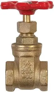 [032888110380] 1/2" IPS CST BRASS GATE VALVE 200PSI - 100-403NL