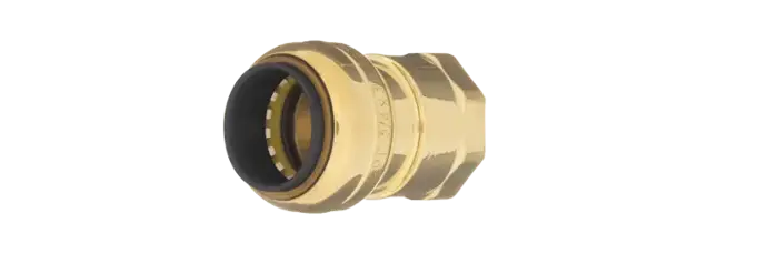 [845526001762] 1/2" PF X 1/2" FNPT STRAIGHT ADAPTER QUICK FITTING - LF812FR