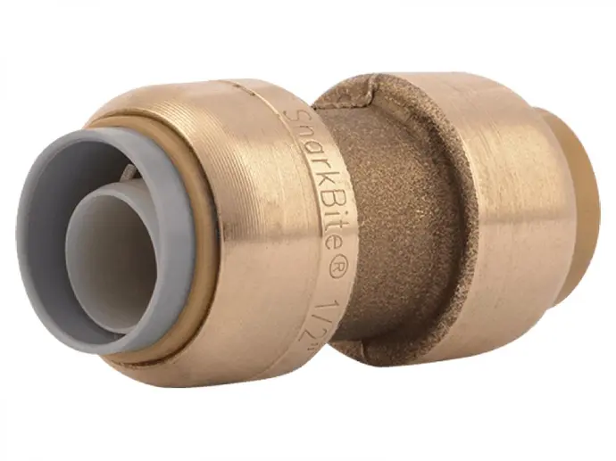 [845526016681] 1/2" PF X 1/2" PF POLYBUTYLENE TRANSITION COUPLING QUICK FITTING - ...