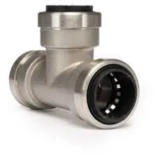 [845526004343] 1/2" PF X 1/2" PF X 1/2" PF TEE QUICK FITTING - CH814R