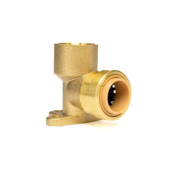 [845526001854] 1/2" PF X 1/2"FNPT 90-DEGREE EAR ELBOW QUICK FITTING - LF813DR