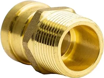 [845526001816] 1/2" PF X 3/4" MNPT STRAIGHT ADAPTER QUICK FITTING - LF842MR