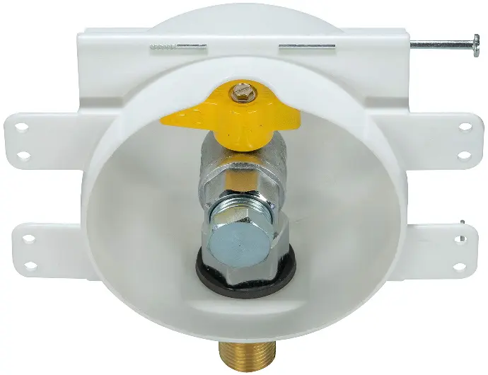[012181881064] 1/2" ROUND GAS OUTLET BOX