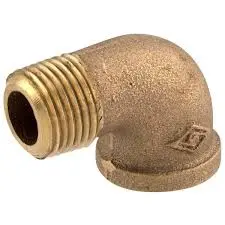 [1209941] 1/2" X 1/2" BRASS ELBOW