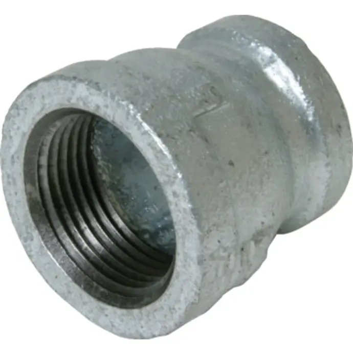 [78081] 1/2" X 3/8" GALV RED COUPLING - 78081