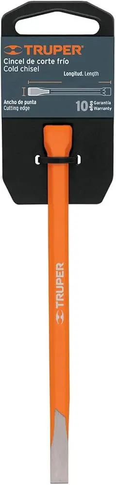 [7501206633472] 1/2" X 8" COLD CHISEL - TRUPER