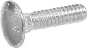 [B122] 1/2" x 2" ZINC PLATED BOLT