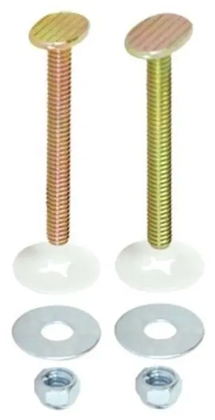 [091712400240] 1/4 X 2-1/4 BP, CLOSET BOLT - 1 PR - 40024C