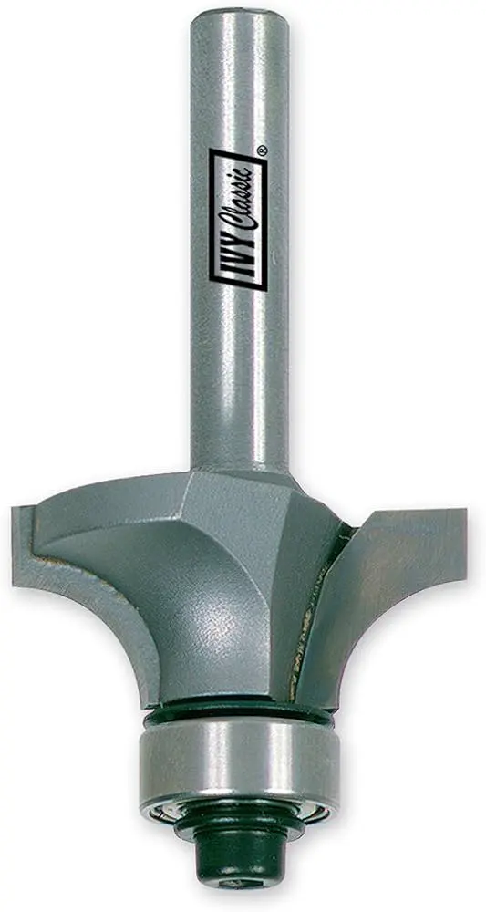 [10846] 1/4" ROUNDING OVER ROUTER BIT - IVY 10846