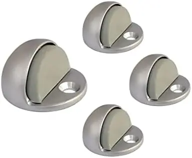 [033923829229] 1/4" SATIN SS FLOOR DOOR STOP