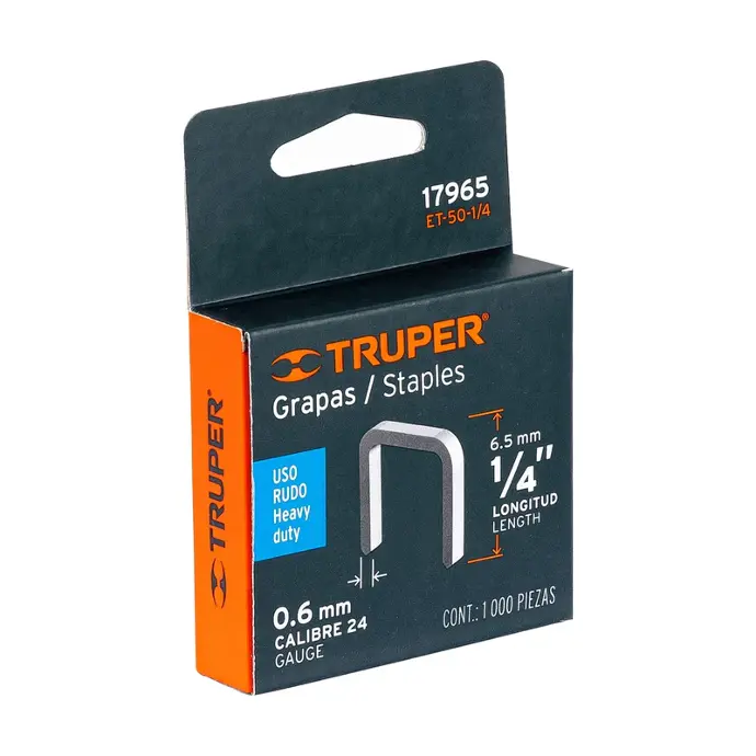 [7501206672303] 1/4" STAPLES ET-50-1/4 TR