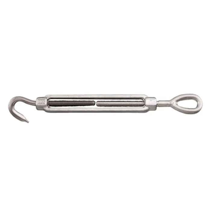 [7501206600979] 1/4" TRUPER HOOK & EYE TURNBUCKLE