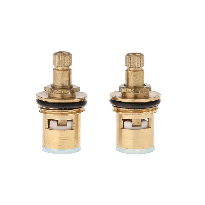 [638110001572] 1/4" TURN 1/2" SHOWER VALVE BRASS 396G - A7010