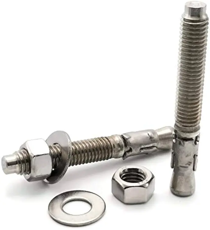 [BRTC0005006] 1/4" X 2" X 16" STEEL CONCRETE ANCHOR  